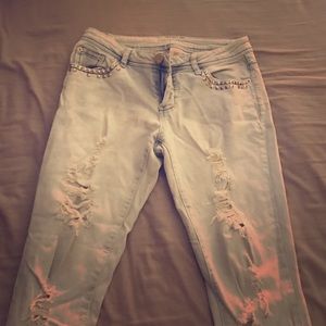 Distressed Jeans
